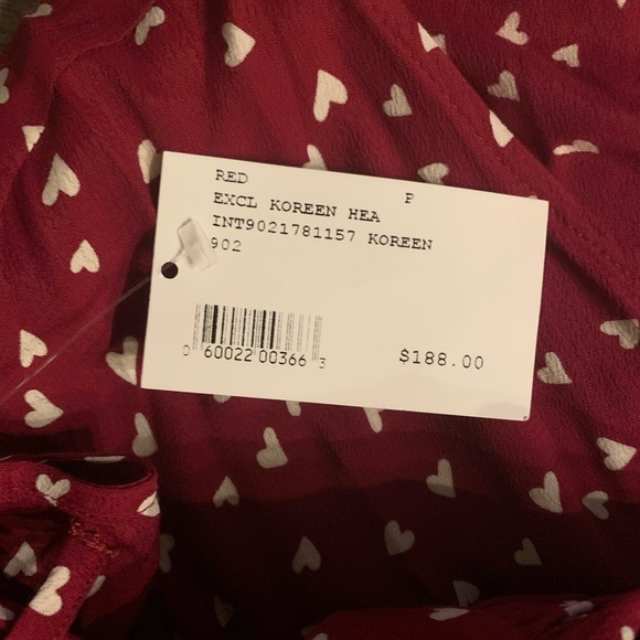 Rails Koreen Hearts Wrap Dress. PRICE FIRM. - Picture 12 of 14